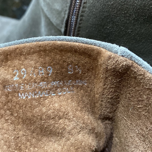 NIB Taupe suede bootie by Garnet Hill - Picture 6 of 10